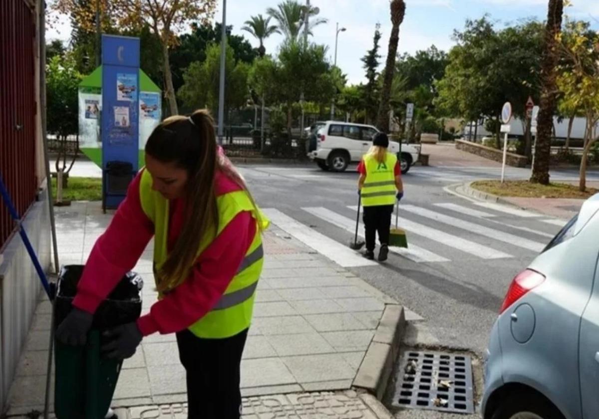 Trabajadoras en el municipio vicario.