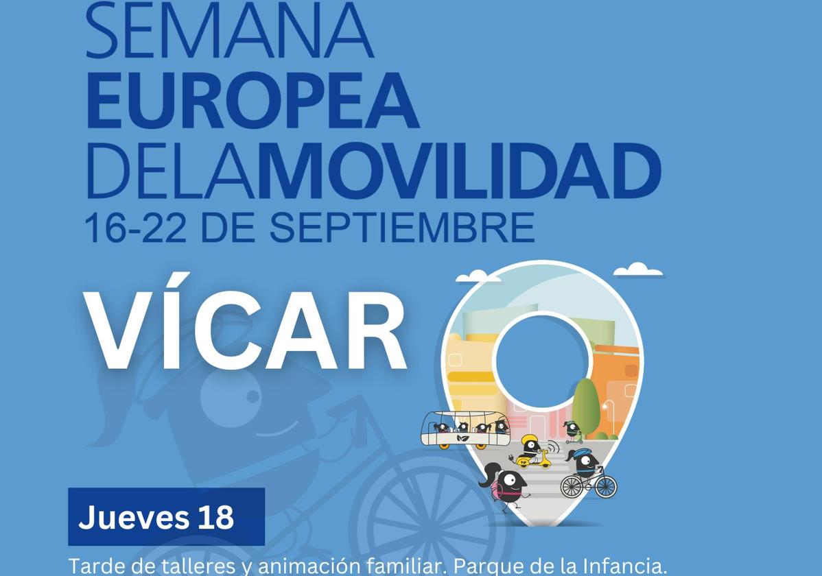 Cartel del evento que se celebra en Vícar durante estos días.