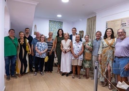 Integrantes de la entidad en su nueva sede en el municipio.