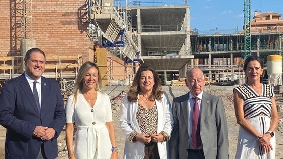Las obras del nuevo Instituto de Secundaria de Roquetas de Mar, al 36% de ejecución