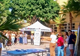 Un momento de la jornada en el municipio vicario.