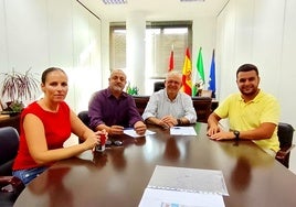 Imagen de la reunión.