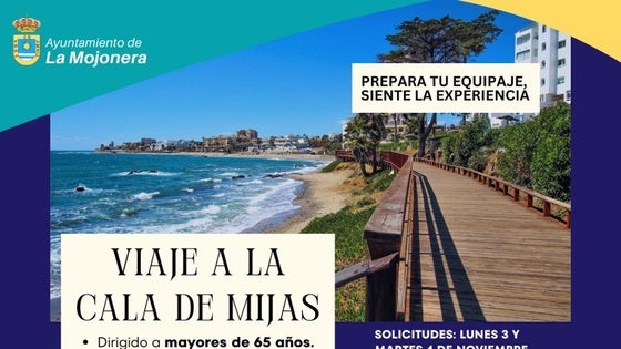 La Mojonera prepara un viaje a la cala de Mijas para enero