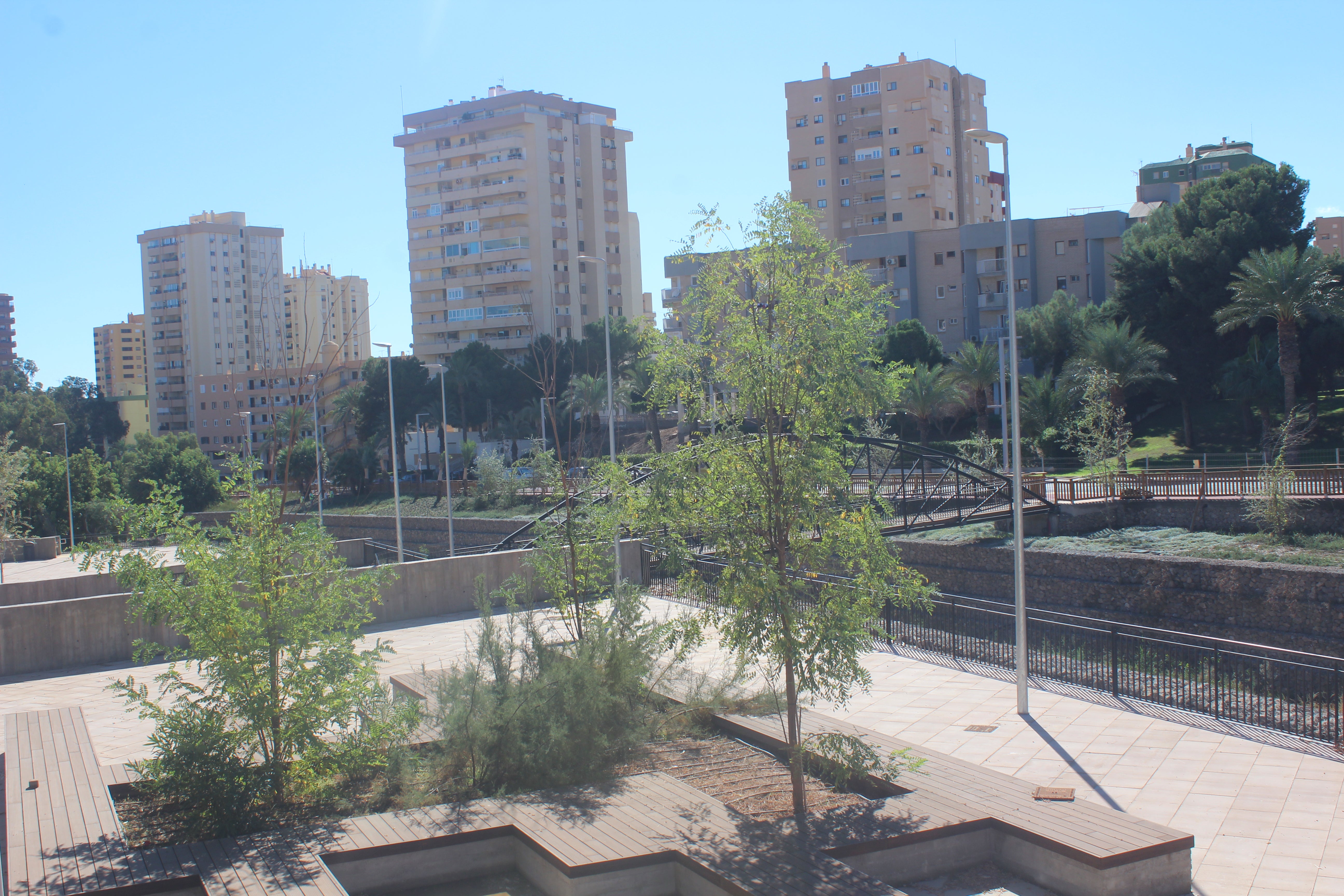 La Rambla de San Antonio de Agudulce a punto de finalizar las obras, en imágenes