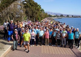 Foto de familia en la capital almeriense.