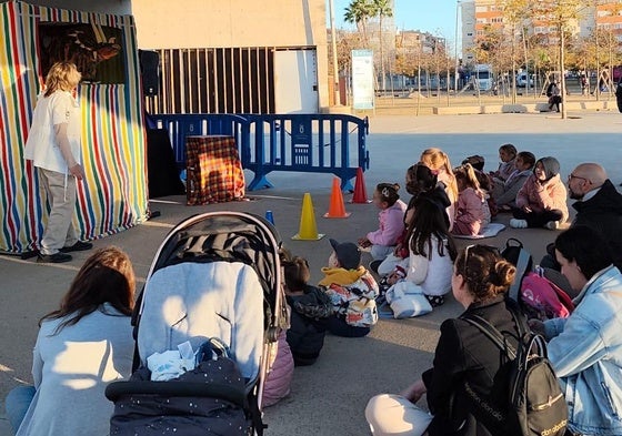 Una de las actividades de CienciaPark en el municipio costero.