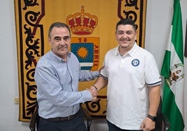 Un momento del acto en la localidad.