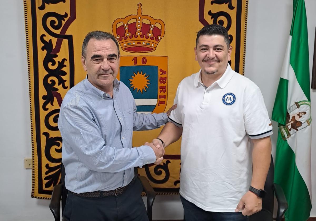 Un momento del acto en la localidad.