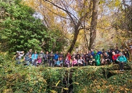 Un momento de la jornada en la Alpujarra granadina.
