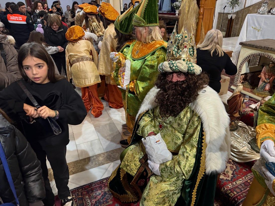 Así se vivió la Cabalgata de Reyes en Roquetas de Mar, Aguadulce y El Parador