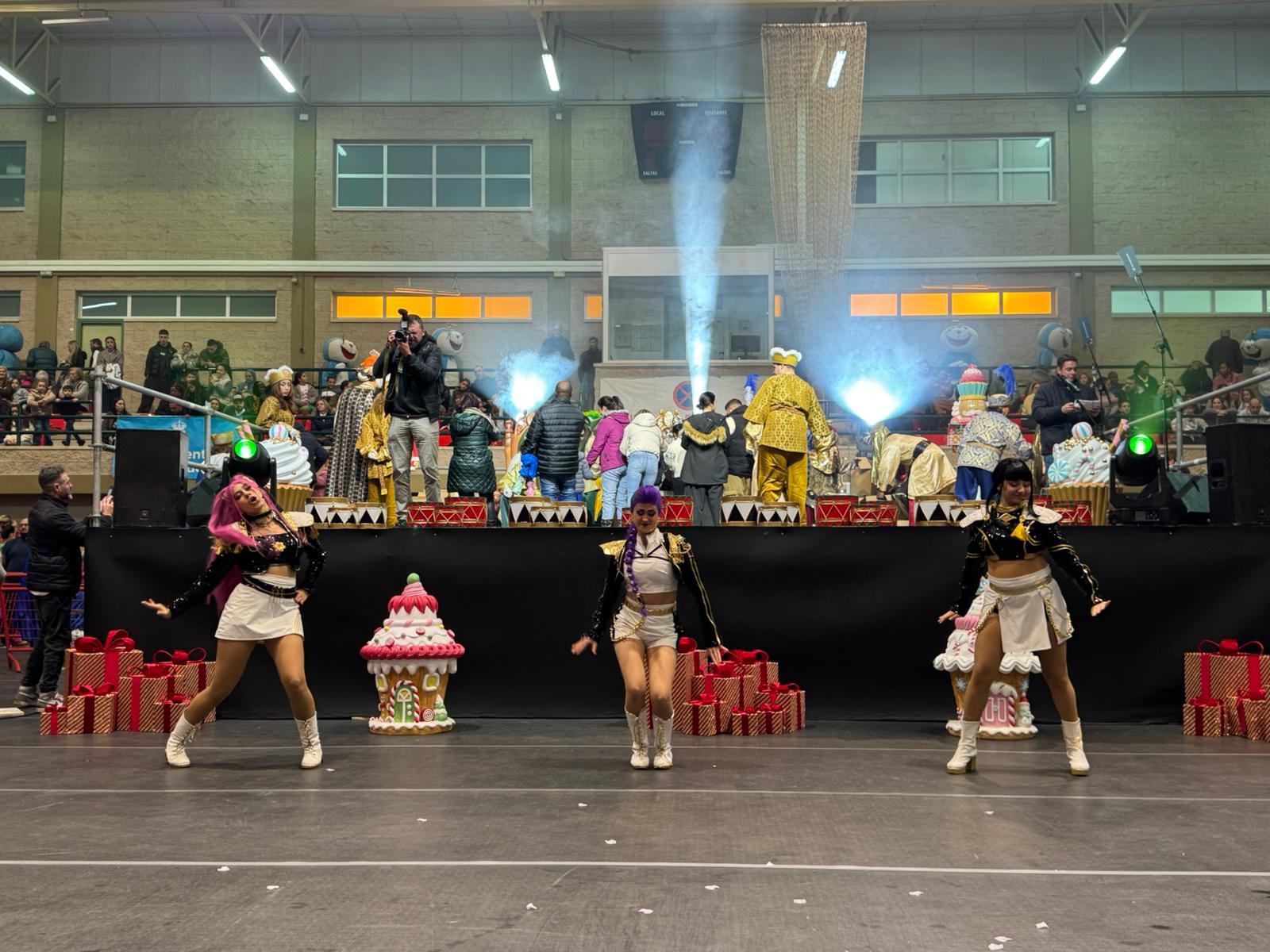 Así se vivió la Cabalgata de Reyes en Roquetas de Mar, Aguadulce y El Parador