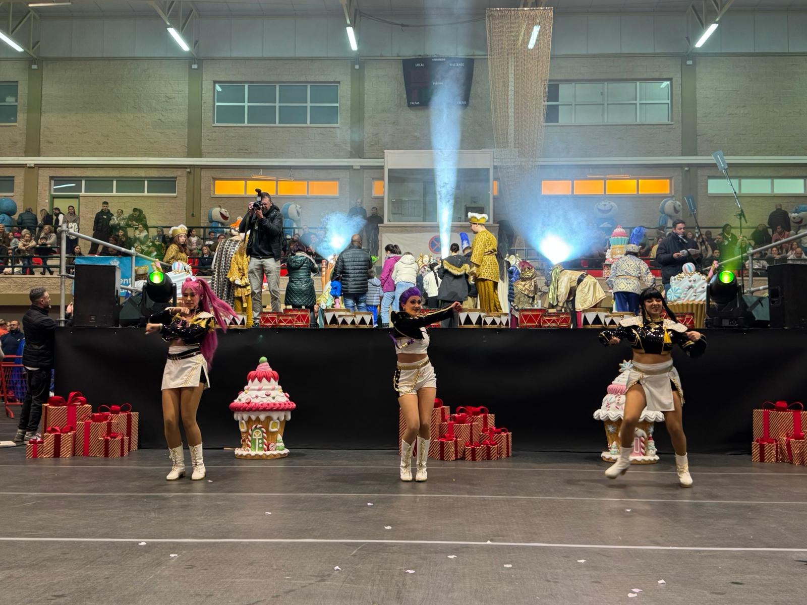 Así se vivió la Cabalgata de Reyes en Roquetas de Mar, Aguadulce y El Parador