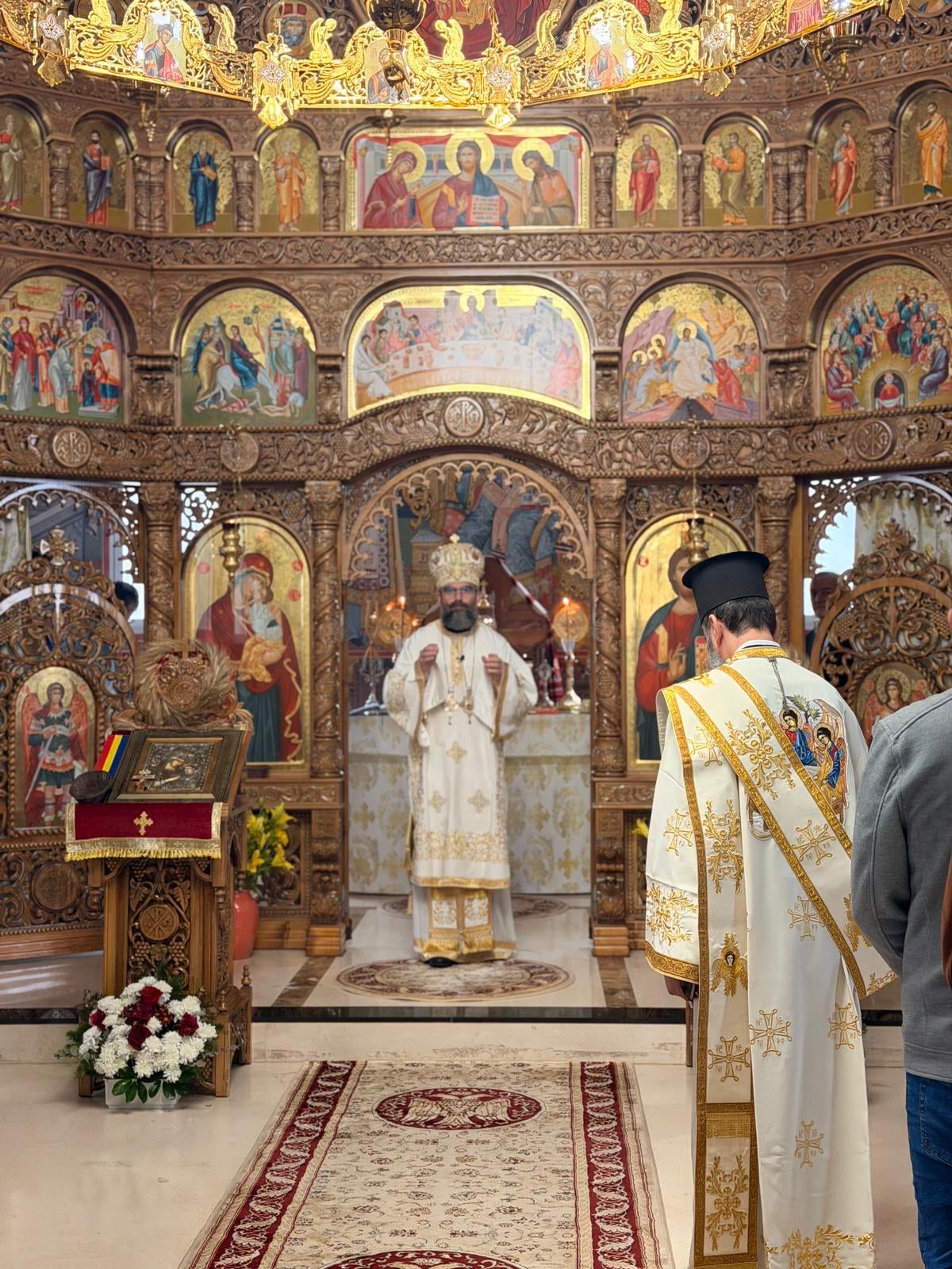 La Iglesia Ortodoxa Rumana de Roquetas celebra la misa del Bautismo del Señor