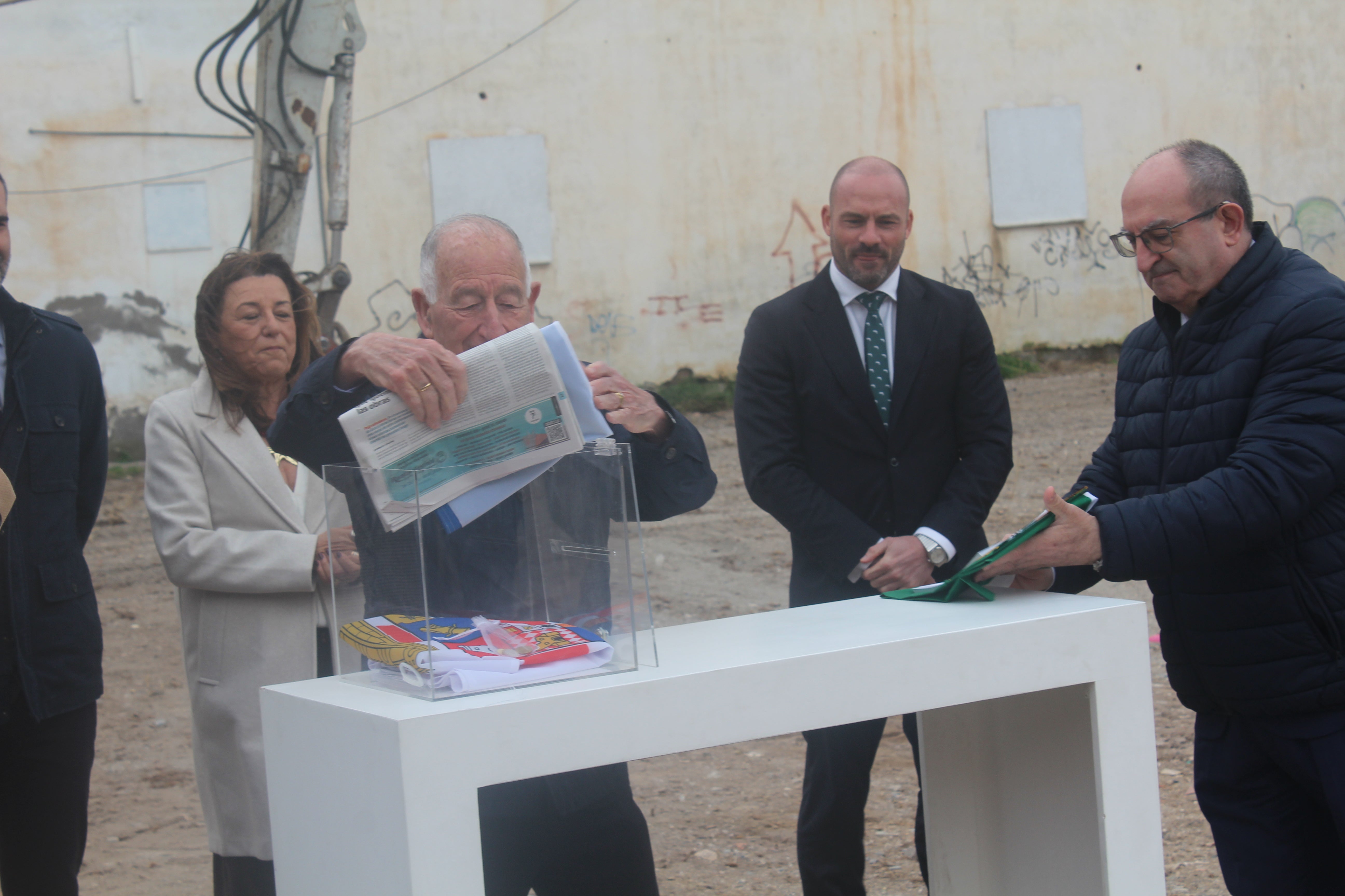 Primera Piedra del IES Las Marinas de Roquetas, en imágenes