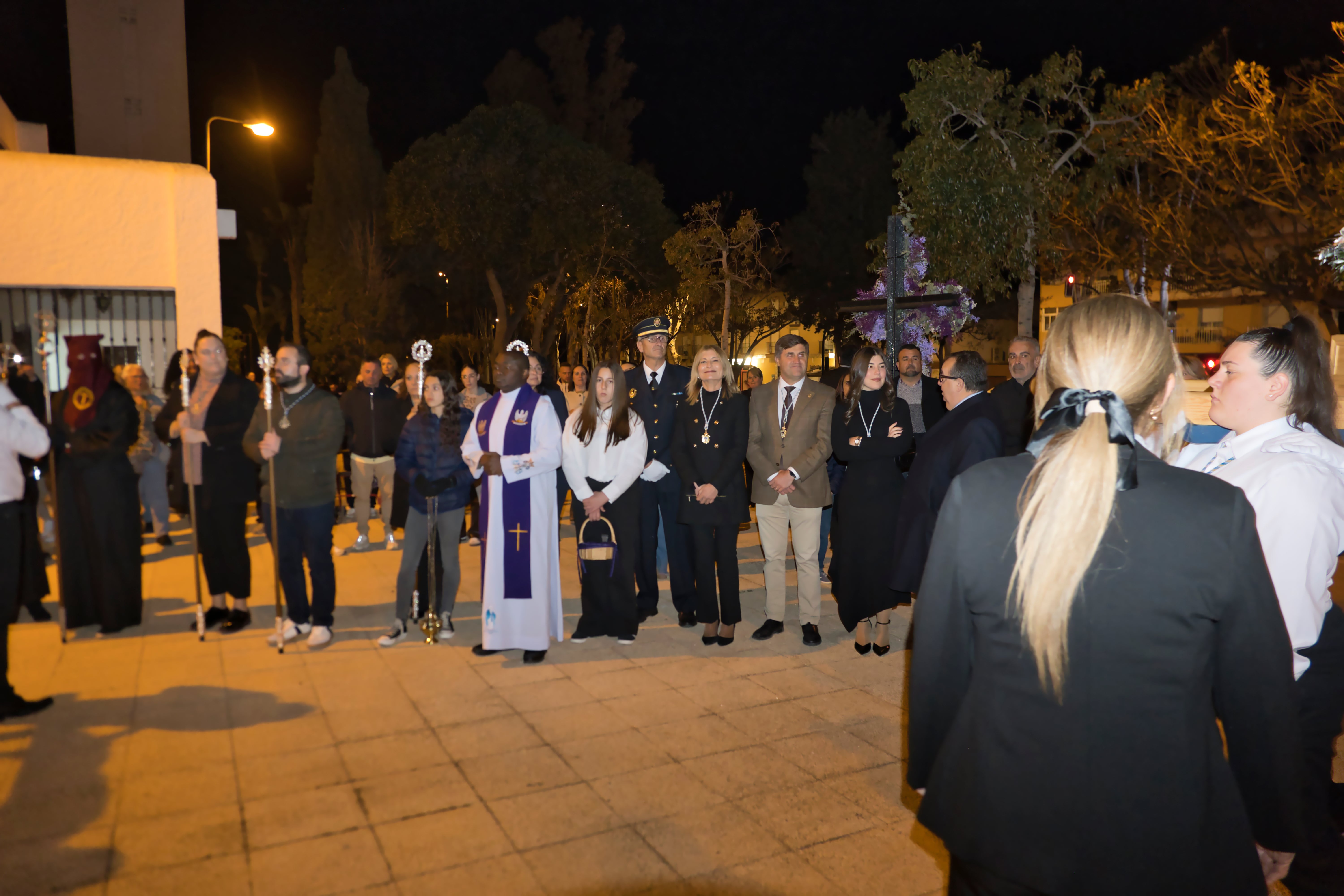 Roquetas se vuelca con el inicio de Semana Santa en El Solanillo