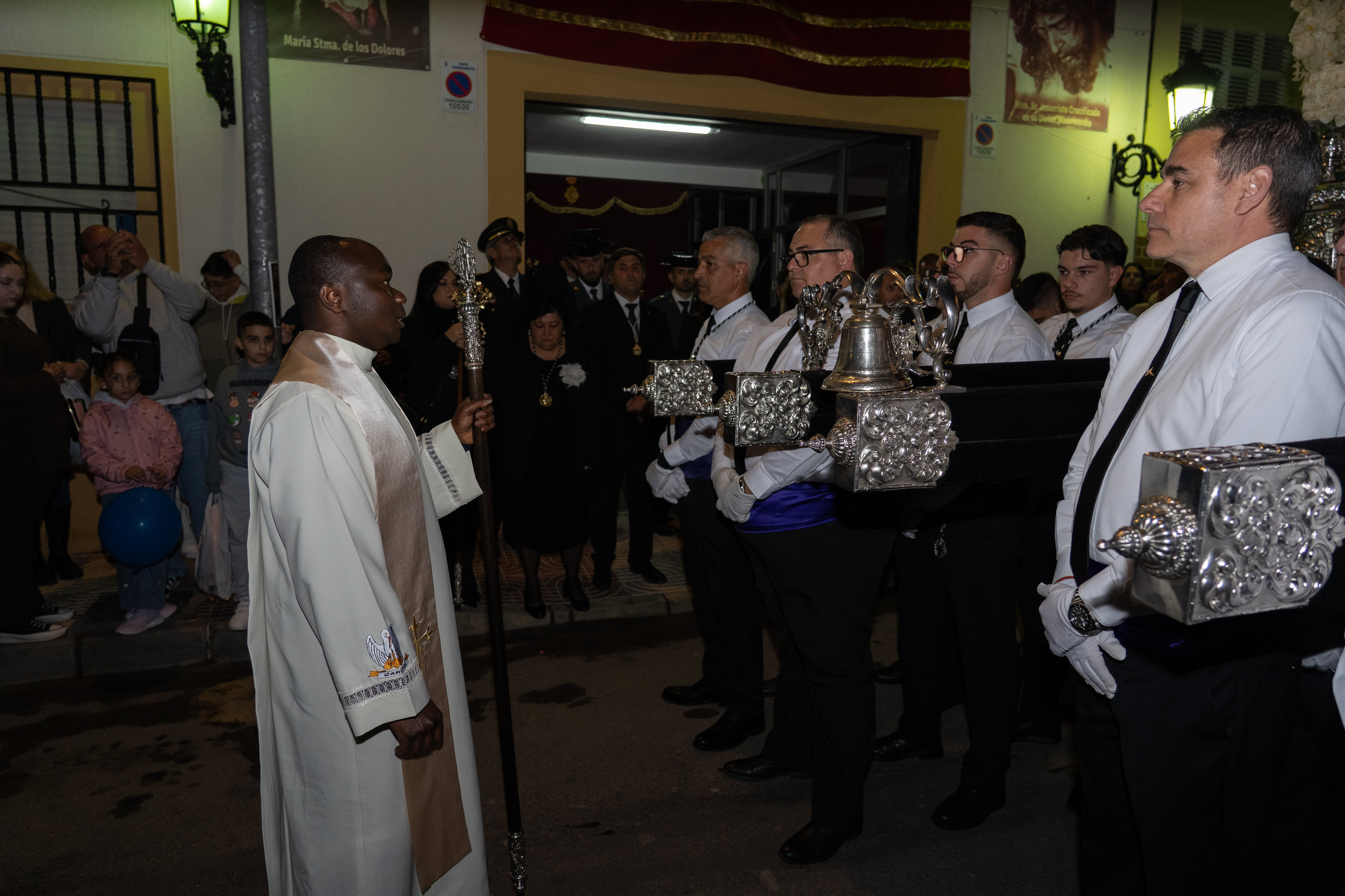 Así se vivió la procesión de Nuestra Señora de Los Dolores