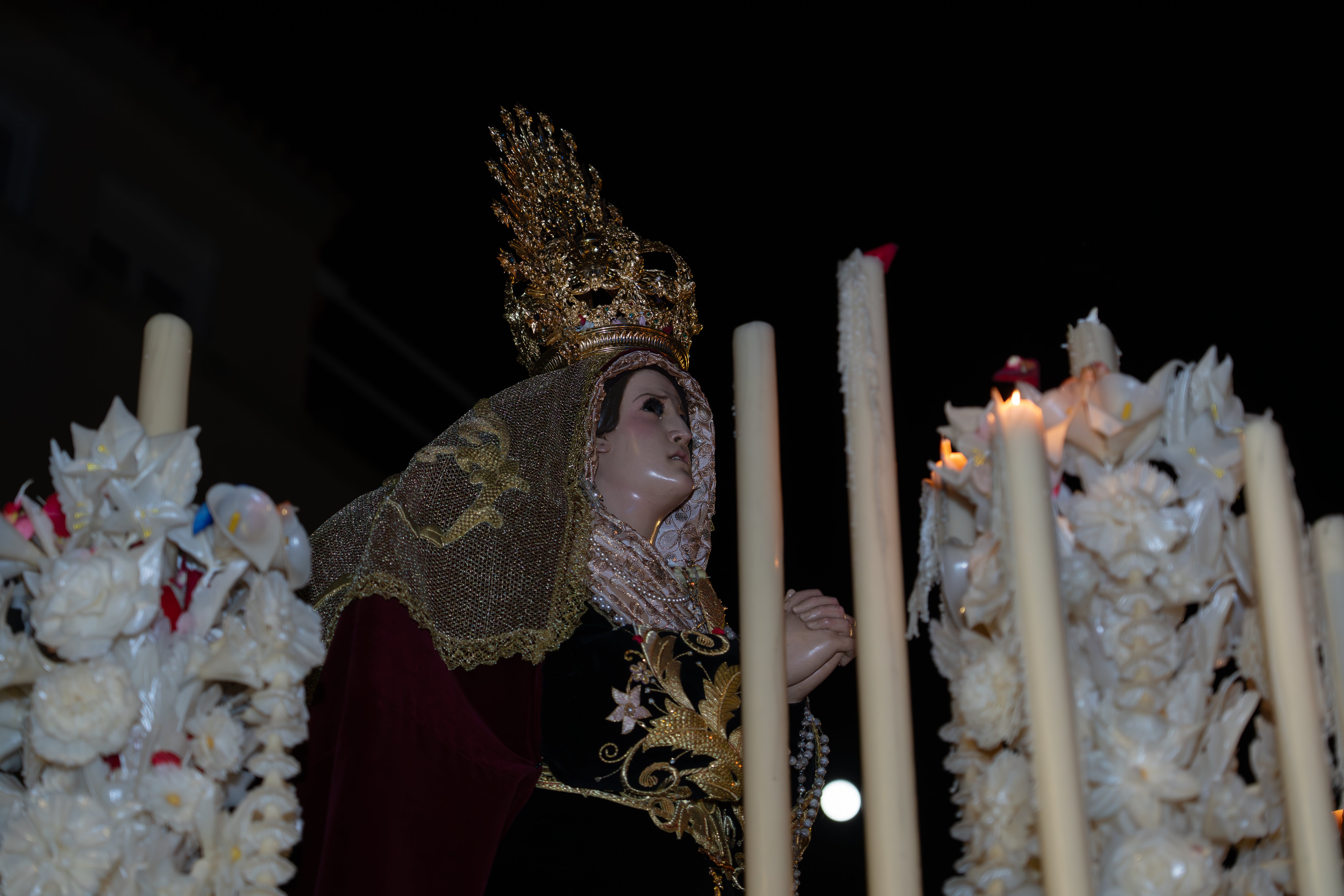 Así se vivió la procesión de Nuestra Señora de Los Dolores