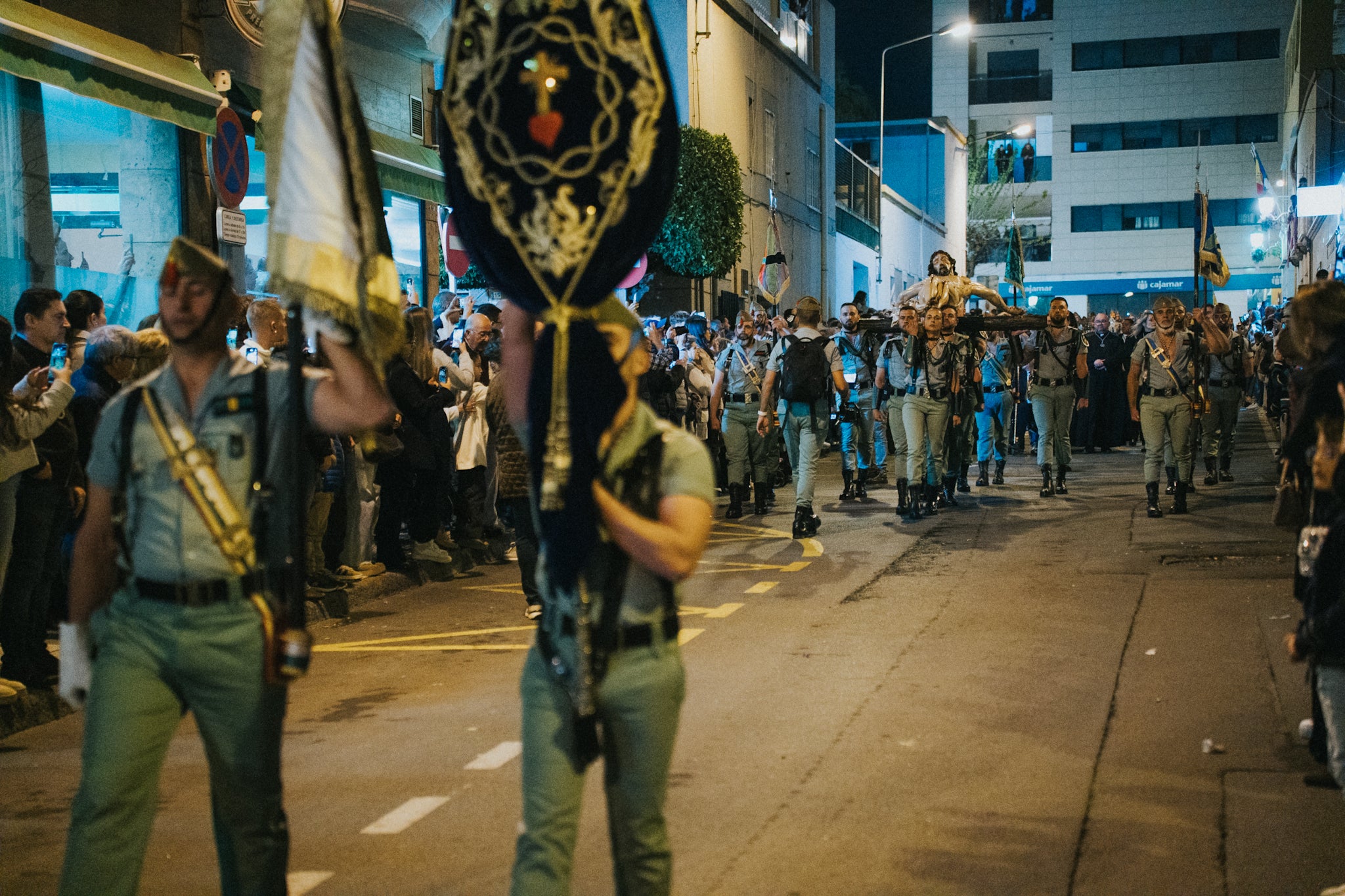 Así se vivió el Cristo de la Buena Muerte en El Parador