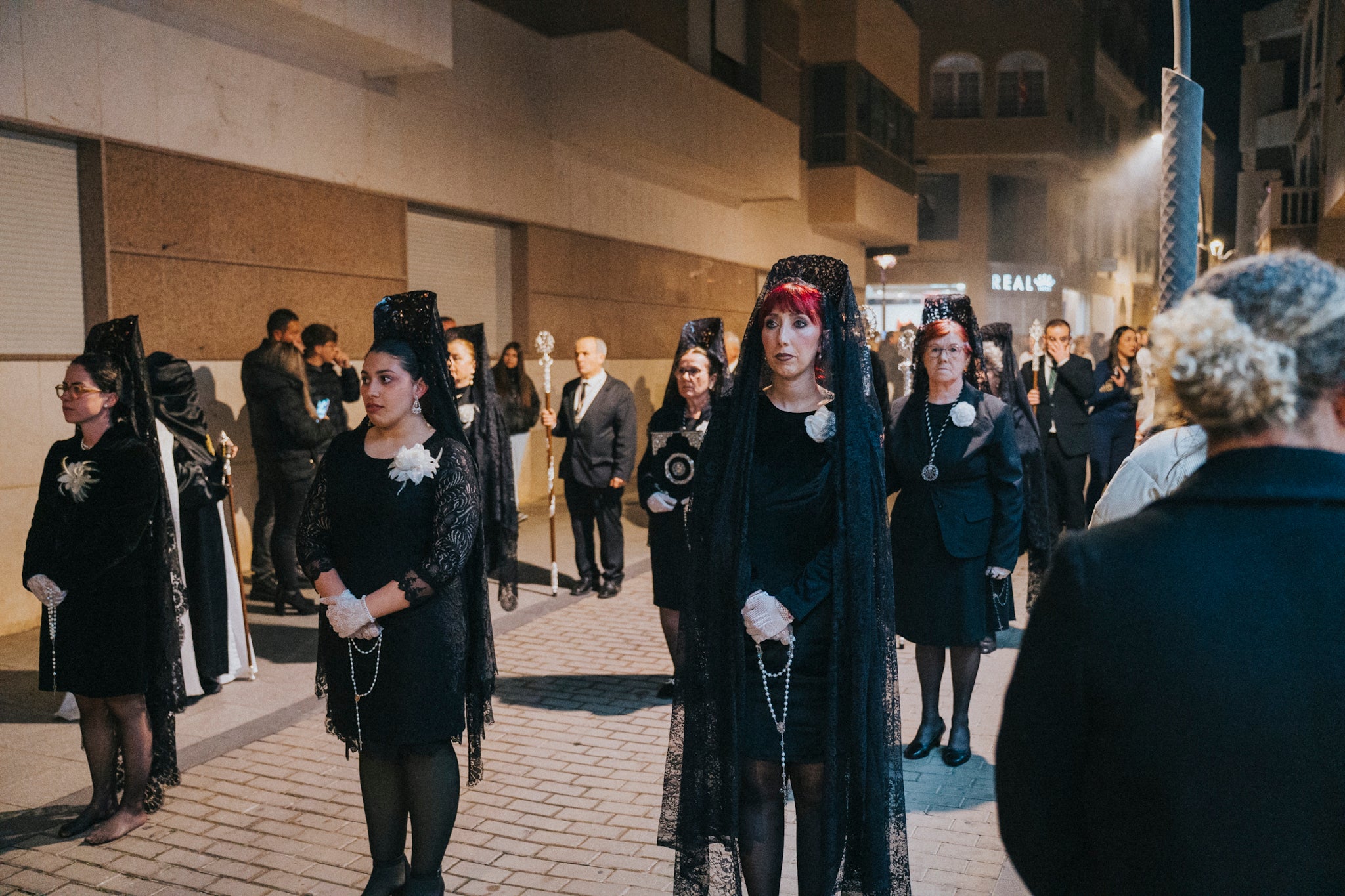 Así se vivió el paso de Nuestro Padre Jesús Nazareno por Roquetas