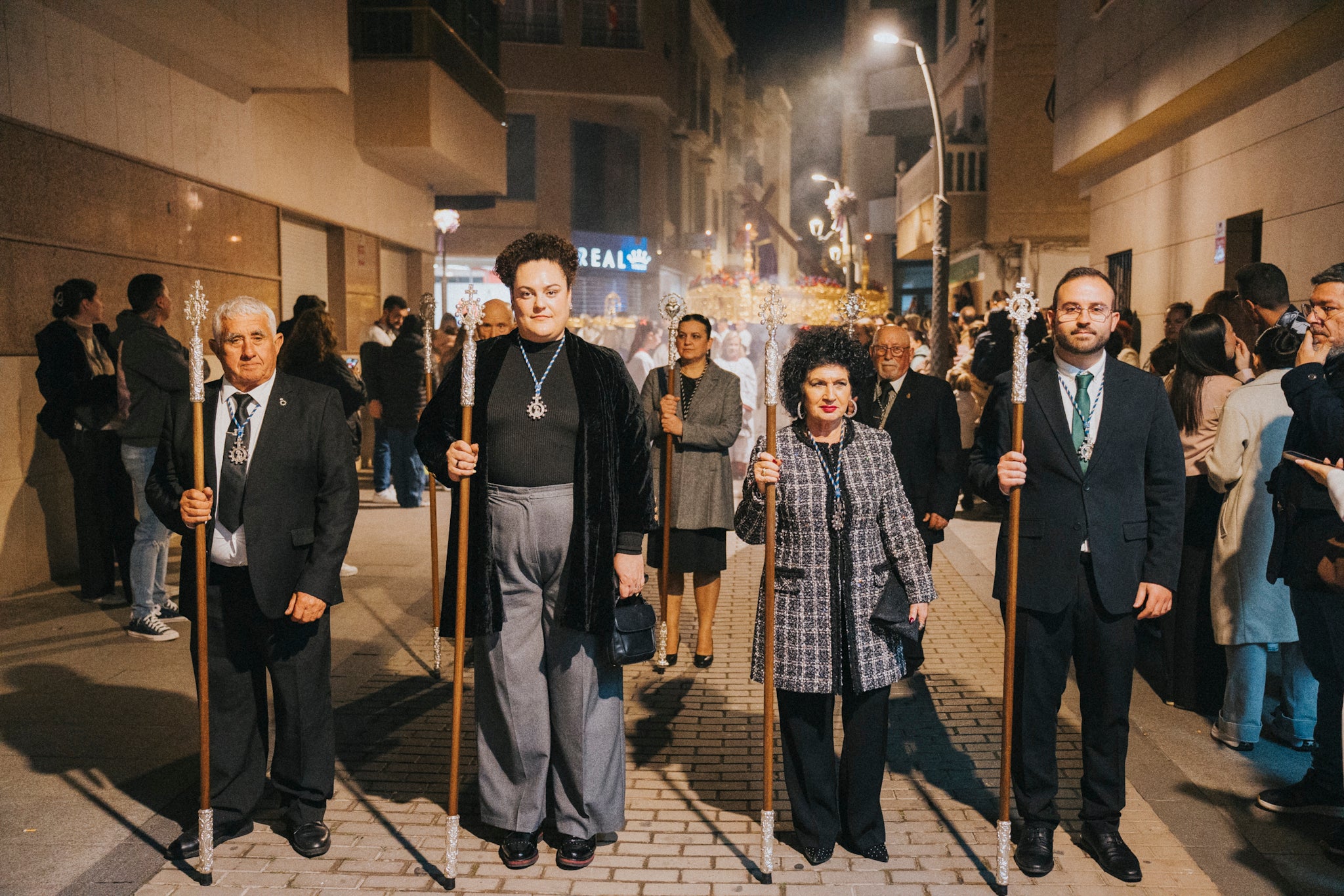 Así se vivió el paso de Nuestro Padre Jesús Nazareno por Roquetas