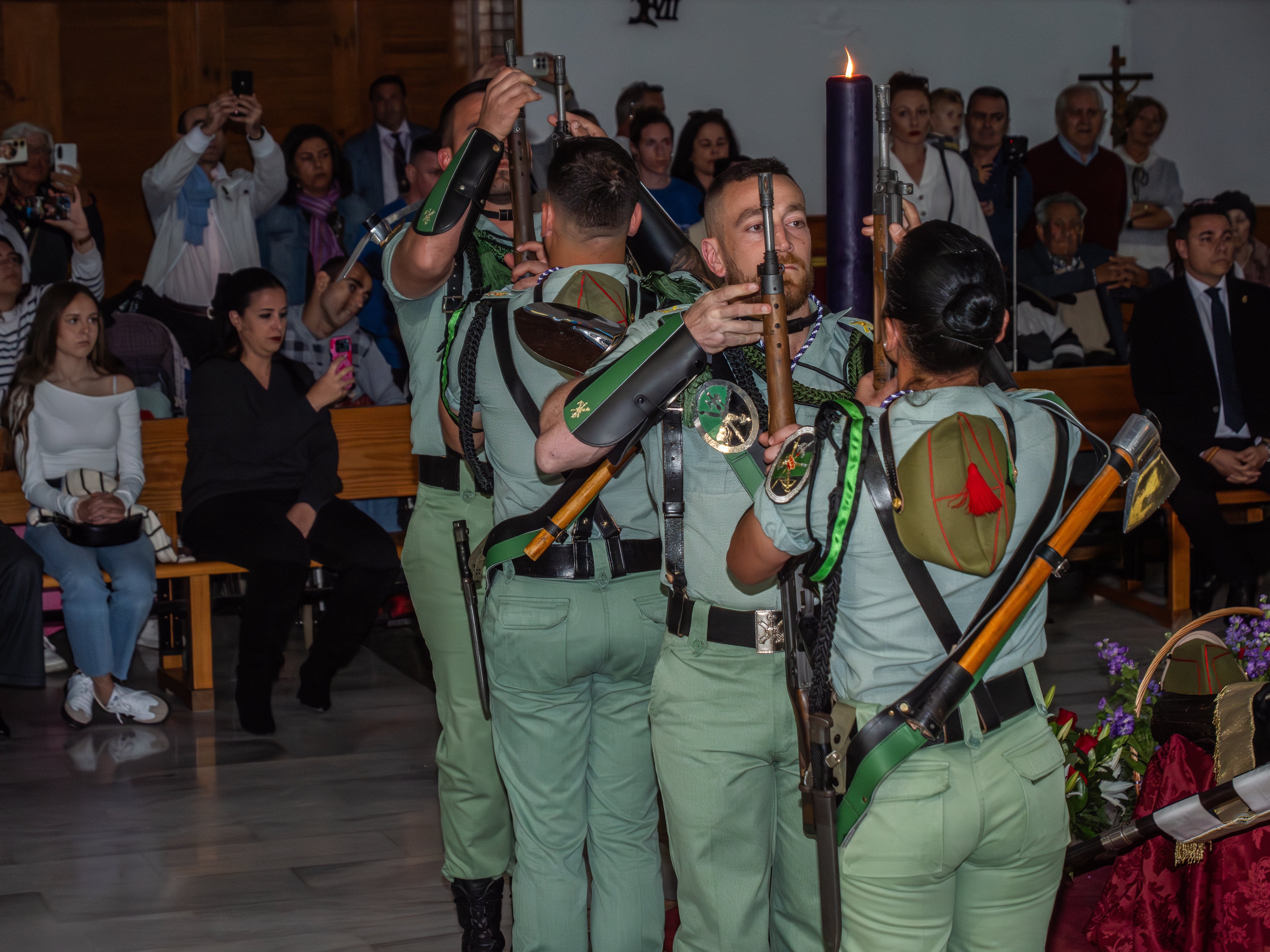 Así se vivió el Cristo de la Buena Muerte en El Parador