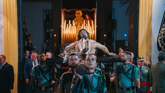 Así se vivió el Cristo de la Buena Muerte en El Parador