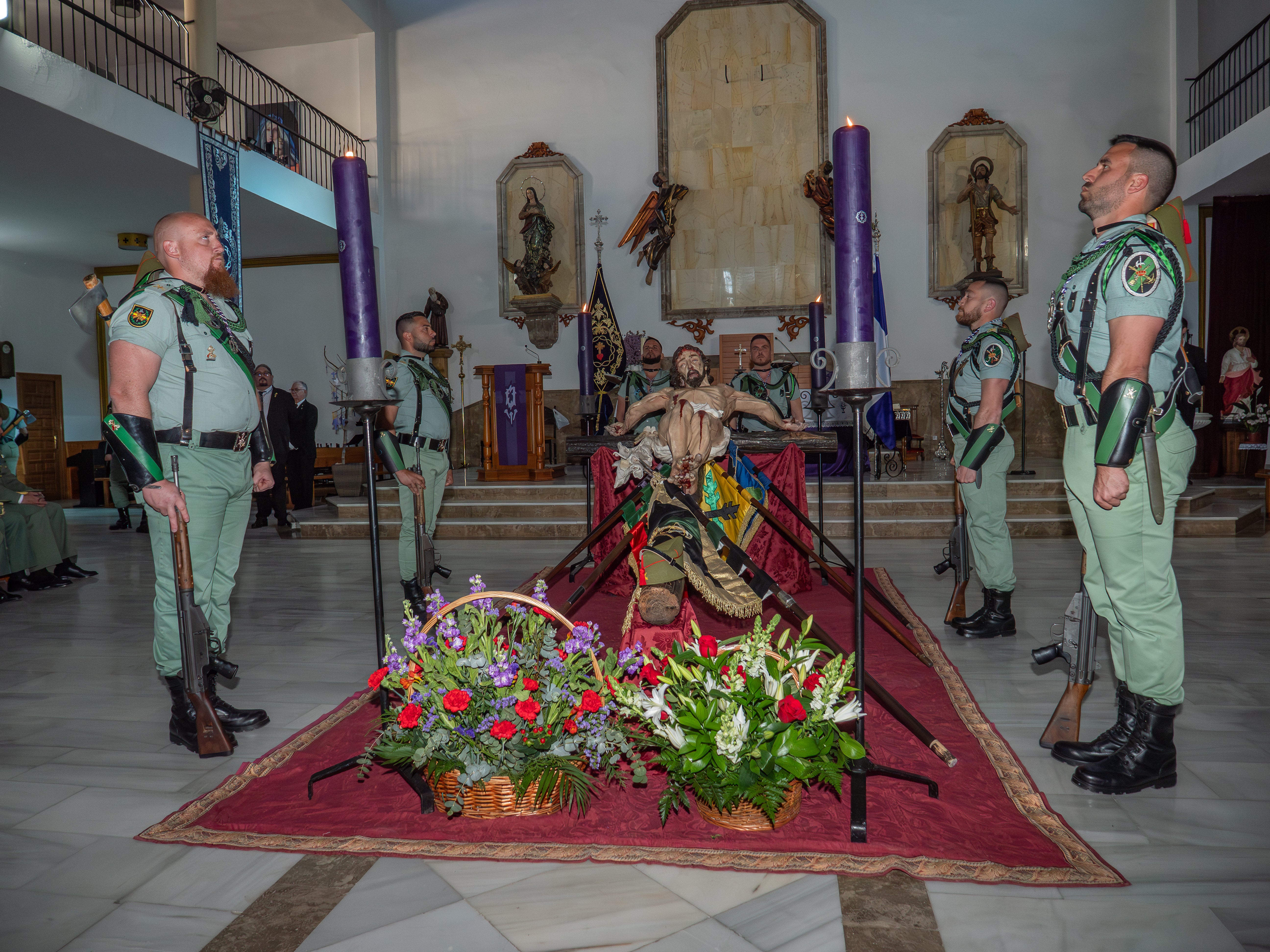 Así se vivió el Cristo de la Buena Muerte en El Parador