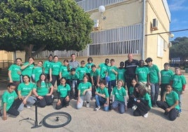 Escolares de Roquetas.