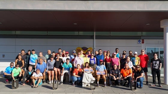 Más de 50 de personas se suman al proyecto de Tractor Gump por la Leucemia Infantil
