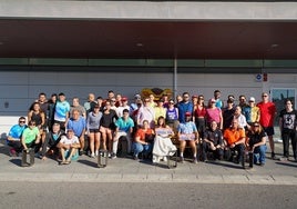 Imagen grupal de los participantes de la iniciativa en Vícar.