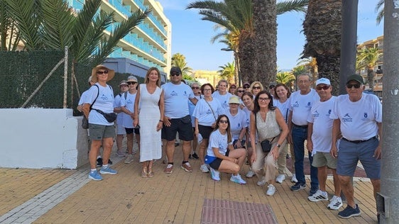 Baile, misa y procesión de la Virgen del Mar por las Fiestas de Las Marinas