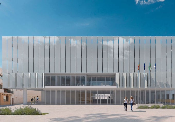 Diseño del edificio proyectado.