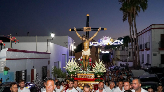 La Villa de Vícar finaliza sus Fiestas Patronales con la procesión del Cristo de la Salud