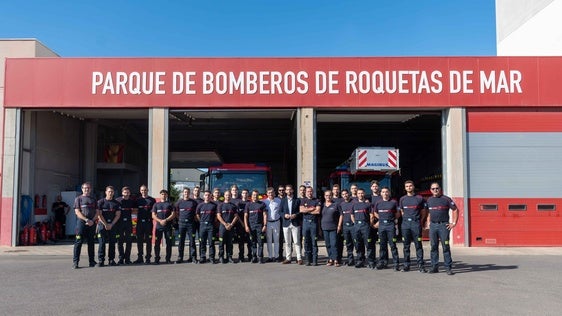 20 nuevos bomberos en prácticas toman posesión en el Consorcio del Poniente