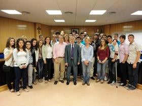 El alcalde recibe a los ganadores de ‘Tú puedes hacer'