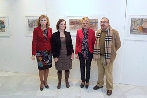 Carmen López expone 42 de sus obras en el Teatro Auditorio