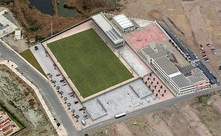Ecologistas denuncian que el polideportivo de Las Marinas está dentro de Punta Entinas