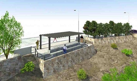 Adjudicada la construcción del Mirador y paso peatonal en Las Colinas