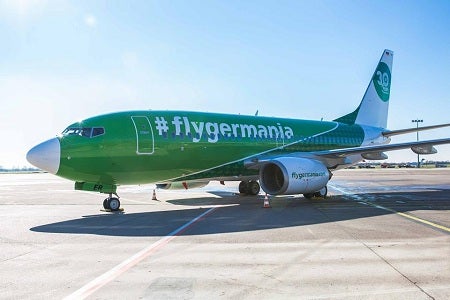 La aerolínea Germania conectará Alemania con Almería a partir de mayo
