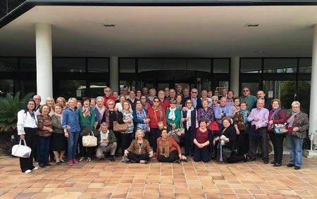 Más de 600 mayores y parte del equipo de Gobierno se fueron de viaje a Jerez