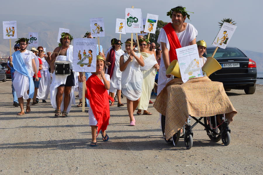 Los romanos se movilizaron para salvar Las Salinas