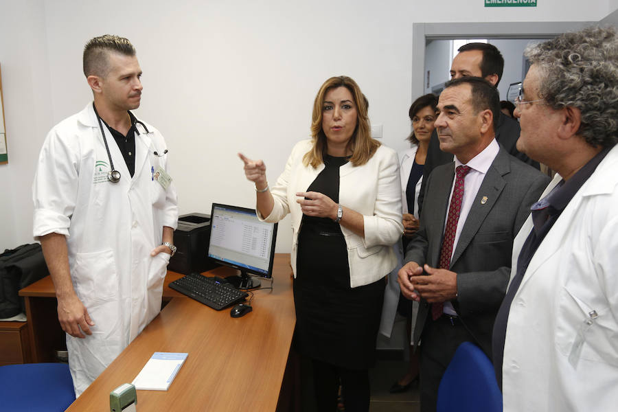 Susana Díaz inaugura la ampliación del centro de salud de La Mojonera