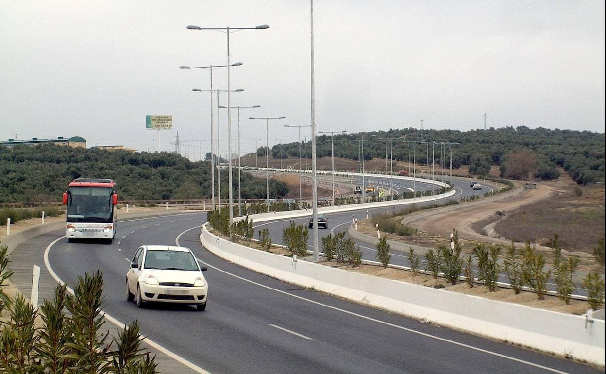 Autovía del Olivar, donde ocurrieron los hechos.