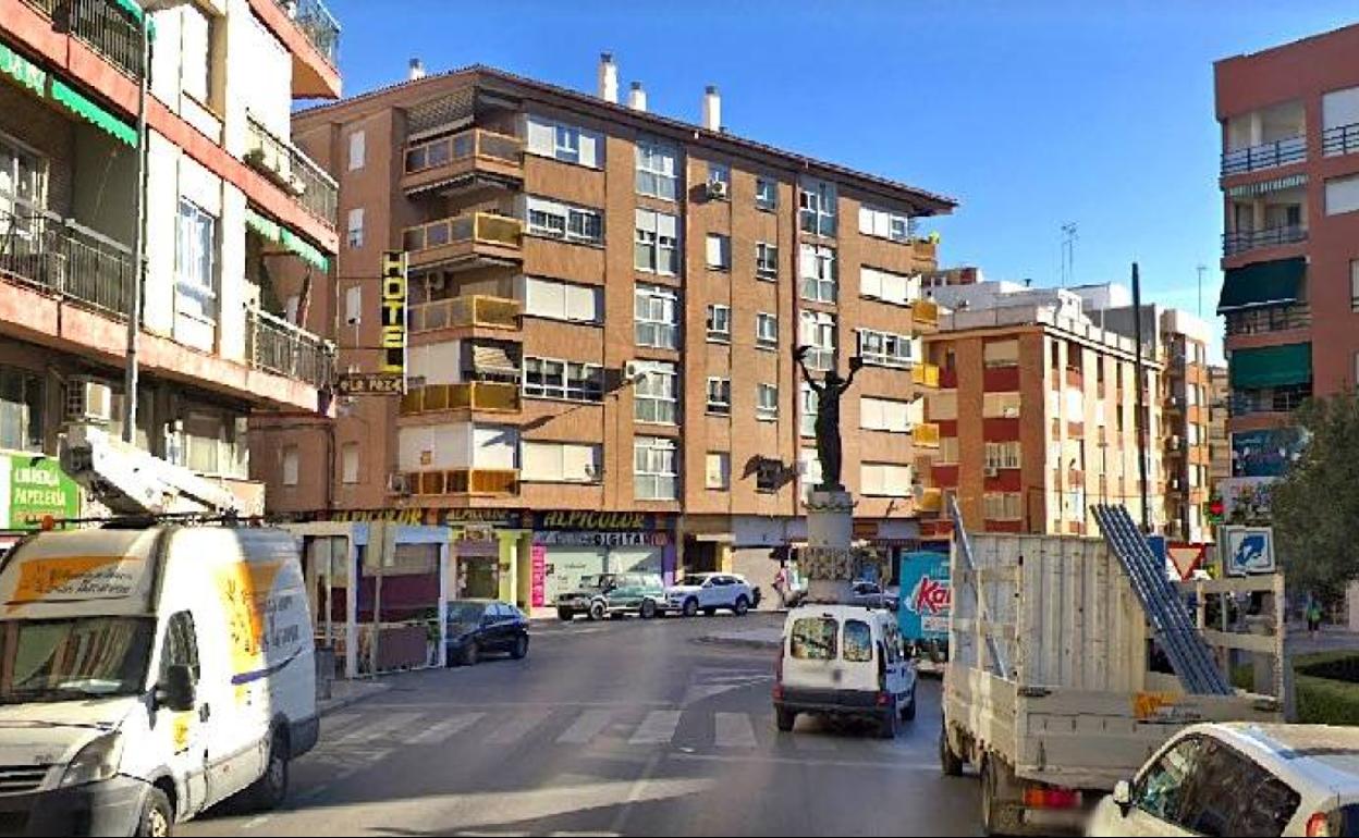 Avenida de Ramón y Cajal, donde se produjo el atropello.