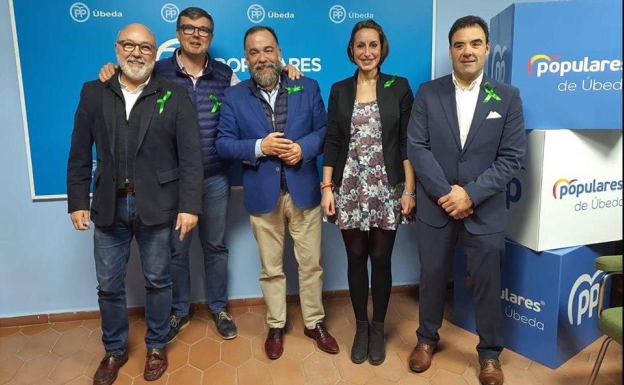 Concejales del PP de Úbeda.
