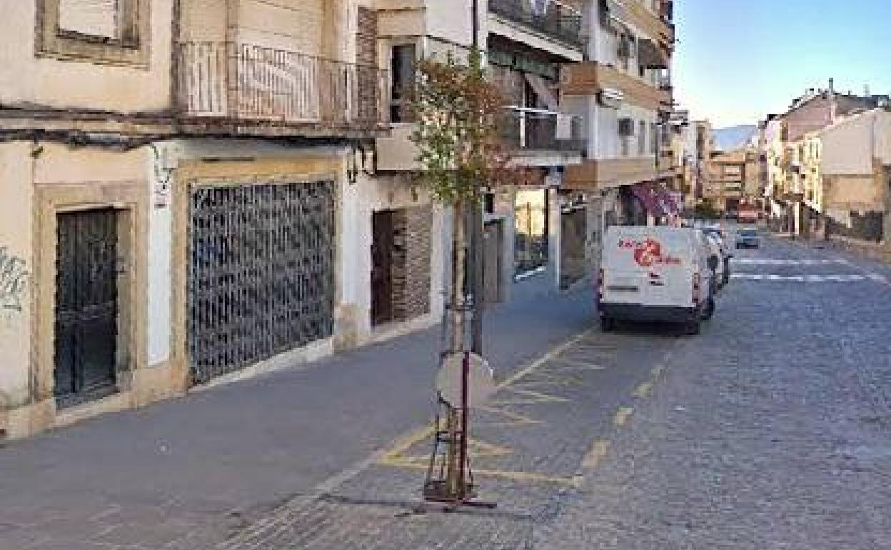 Vista de la calle Sagasta.
