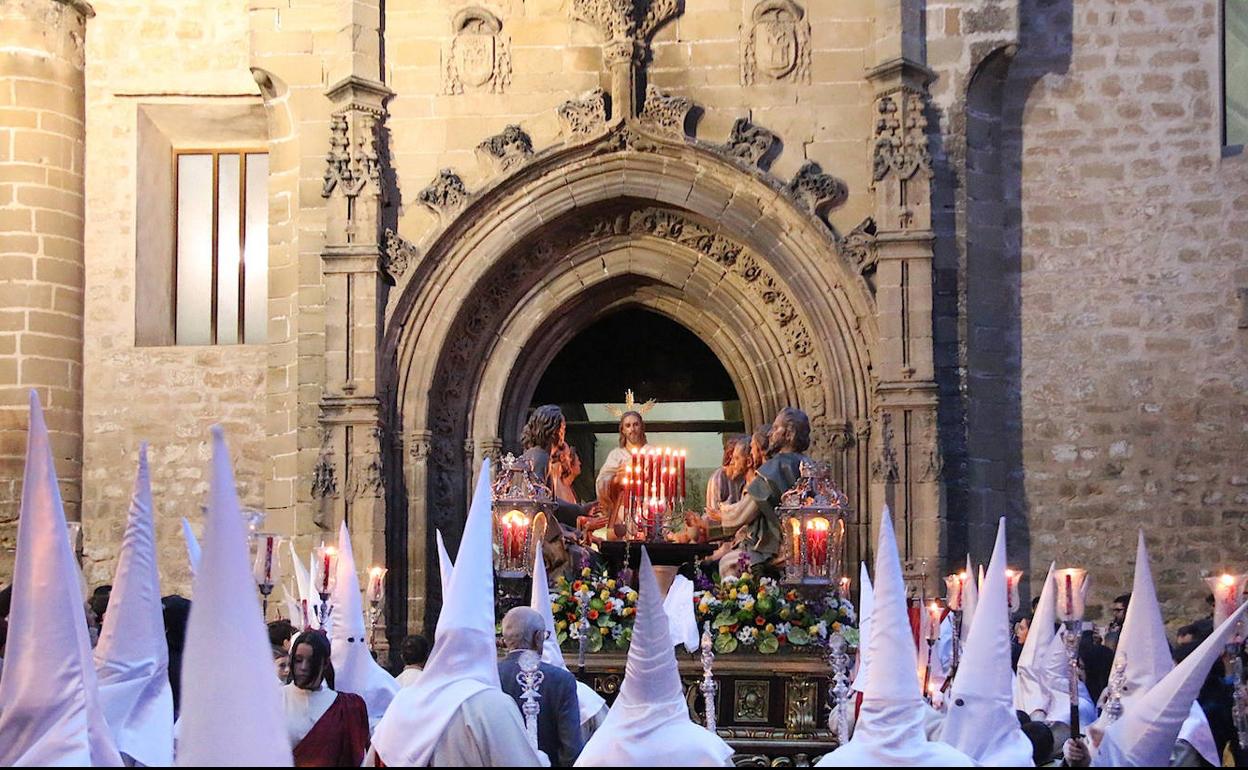 Noche eucarística en Úbeda y de preparación de la Pasión, pero desde casa