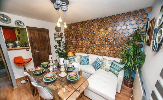 Una de las estancias de 'La Casa del Alfarero' de Melchor Tito.