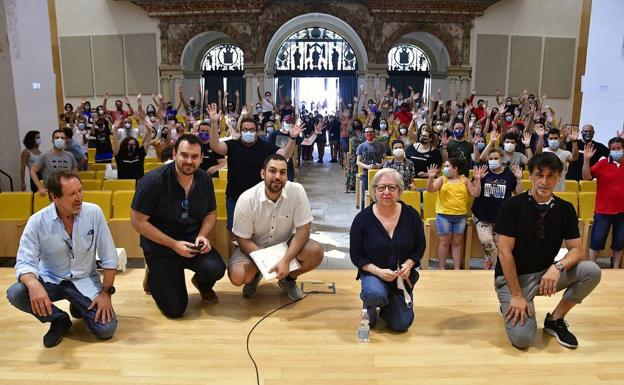 Encuentro con actores de 'El Ministerio del Tiempo'.