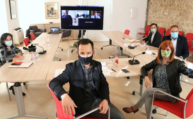 Reunión de la comisión ejecutiva.